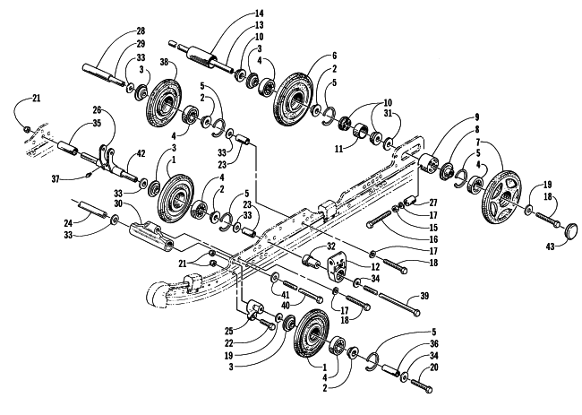 IDLER WHEEL ASSEMBLY