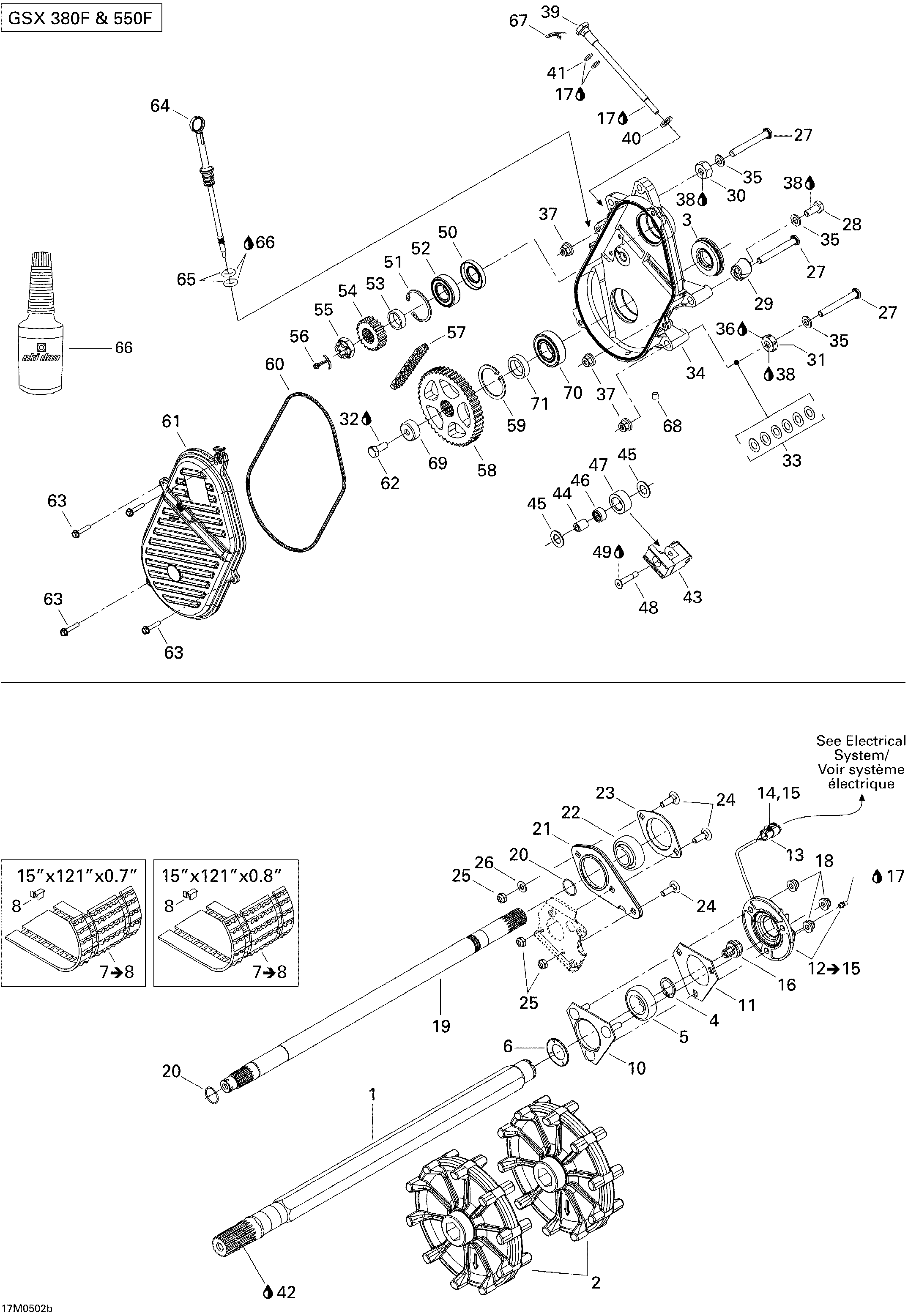 Drive System GSX 380F