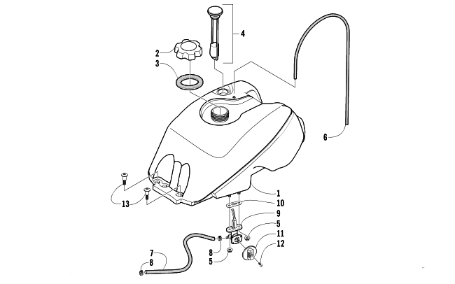 GAS TANK ASSEMBLY