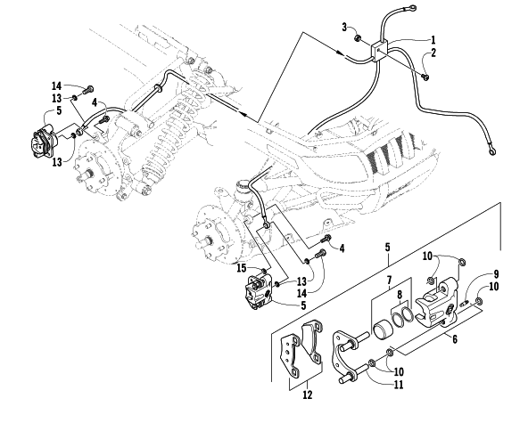 HYDRAULIC BRAKE ASSEMBLY