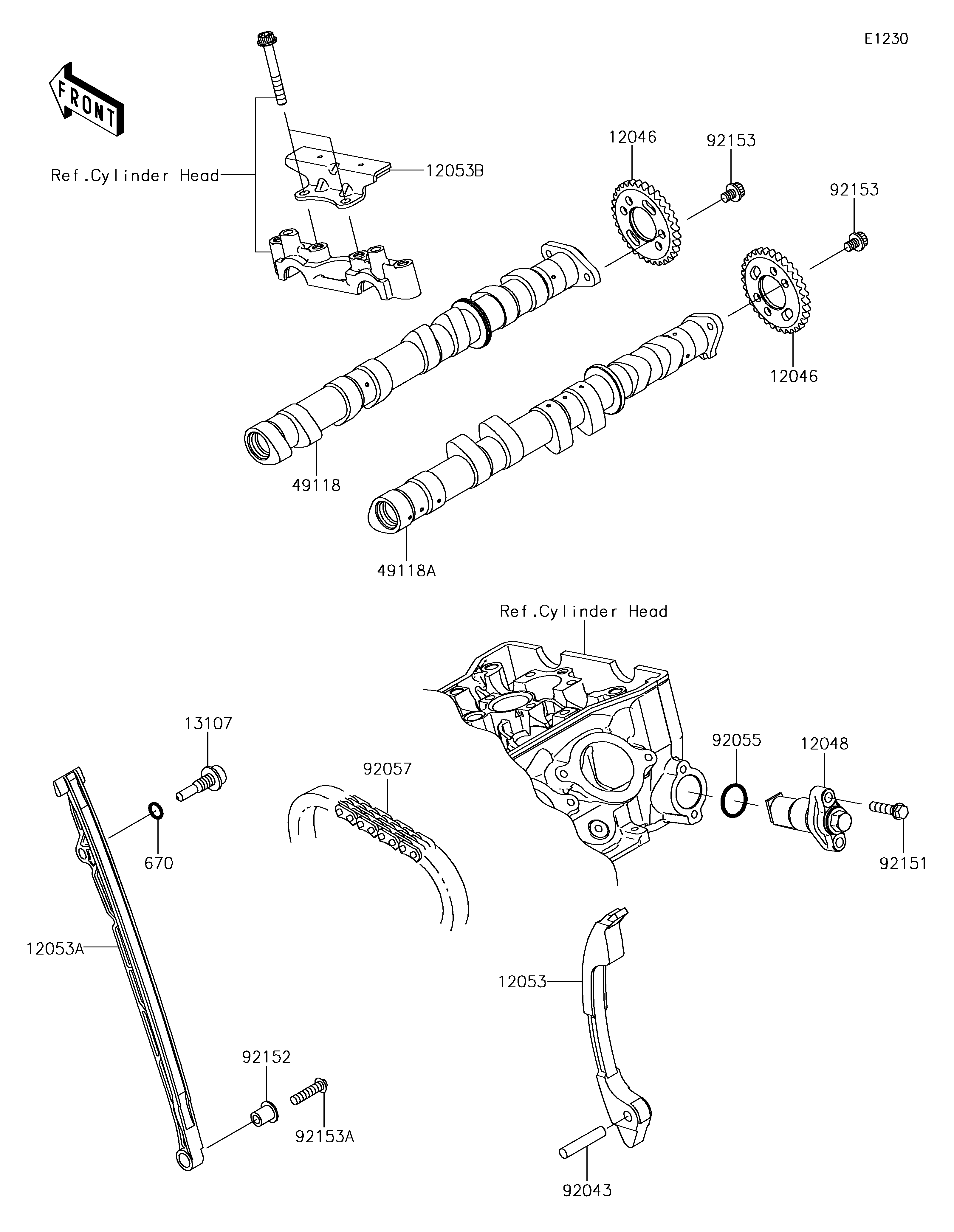 Camshaft(s)/Tensioner