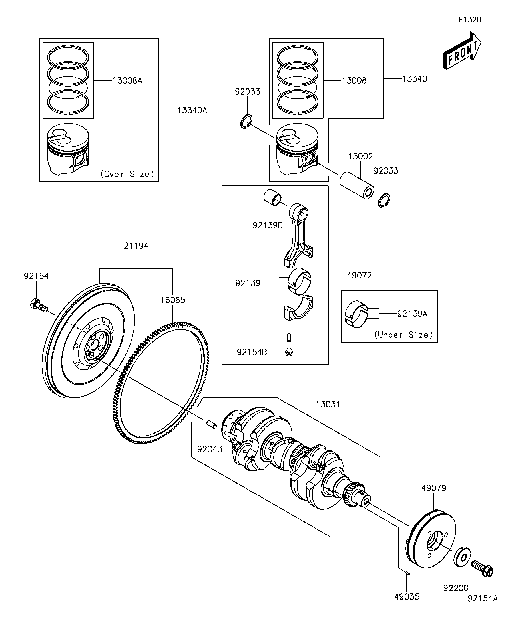 Crankshaft/Piston(s)