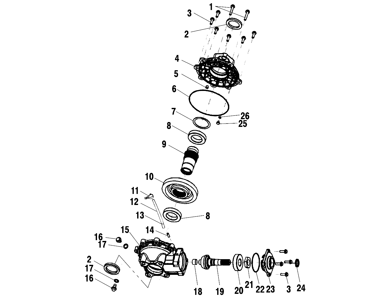 REAR HOUSING - A00CD50AA (4954885488C012)