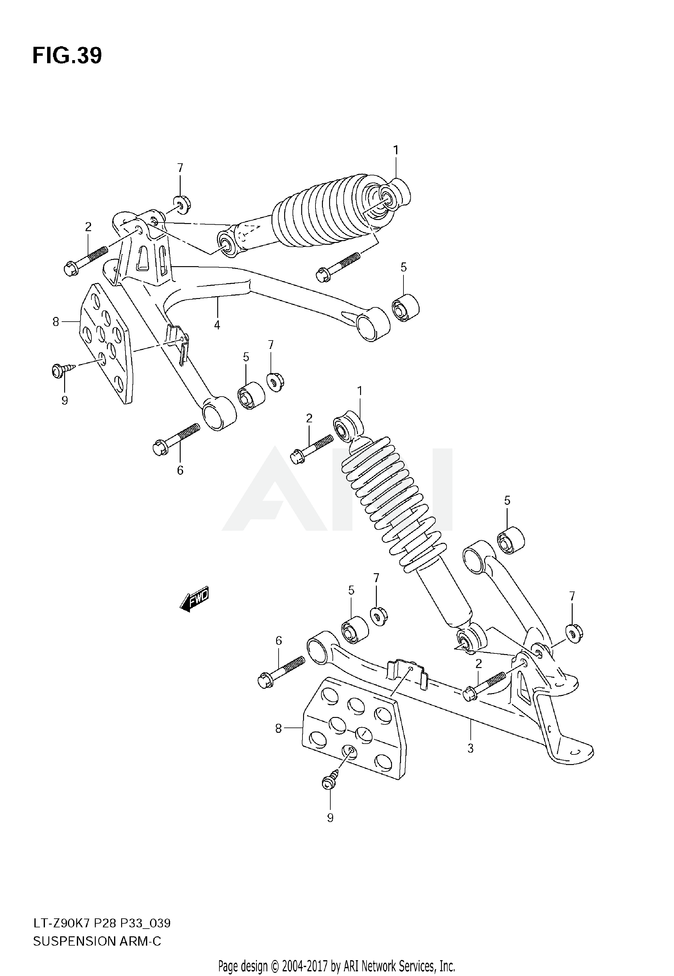 SUSPENSION ARM