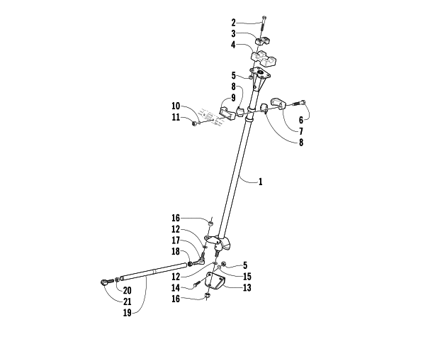 STEERING POST ASSEMBLY