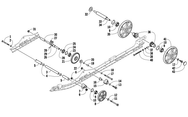 IDLER WHEEL ASSEMBLY