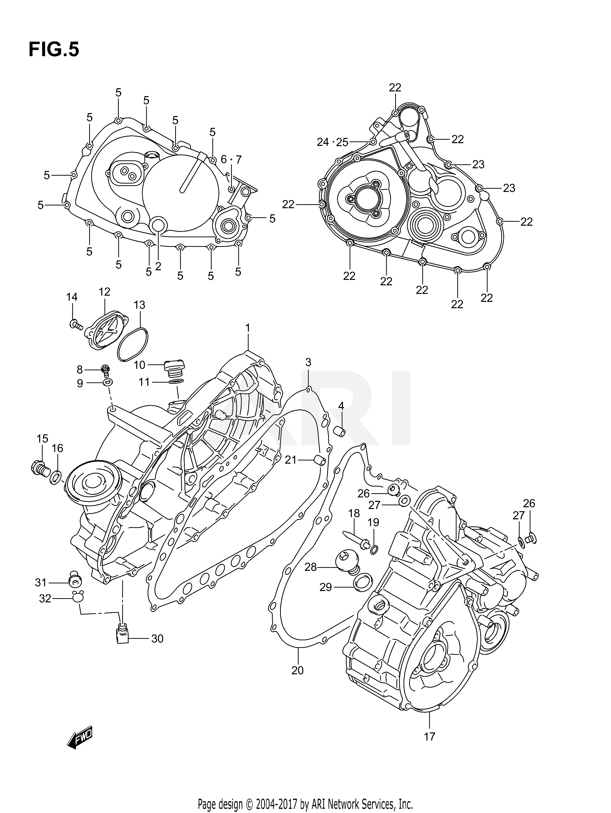 CRANKCASE COVER