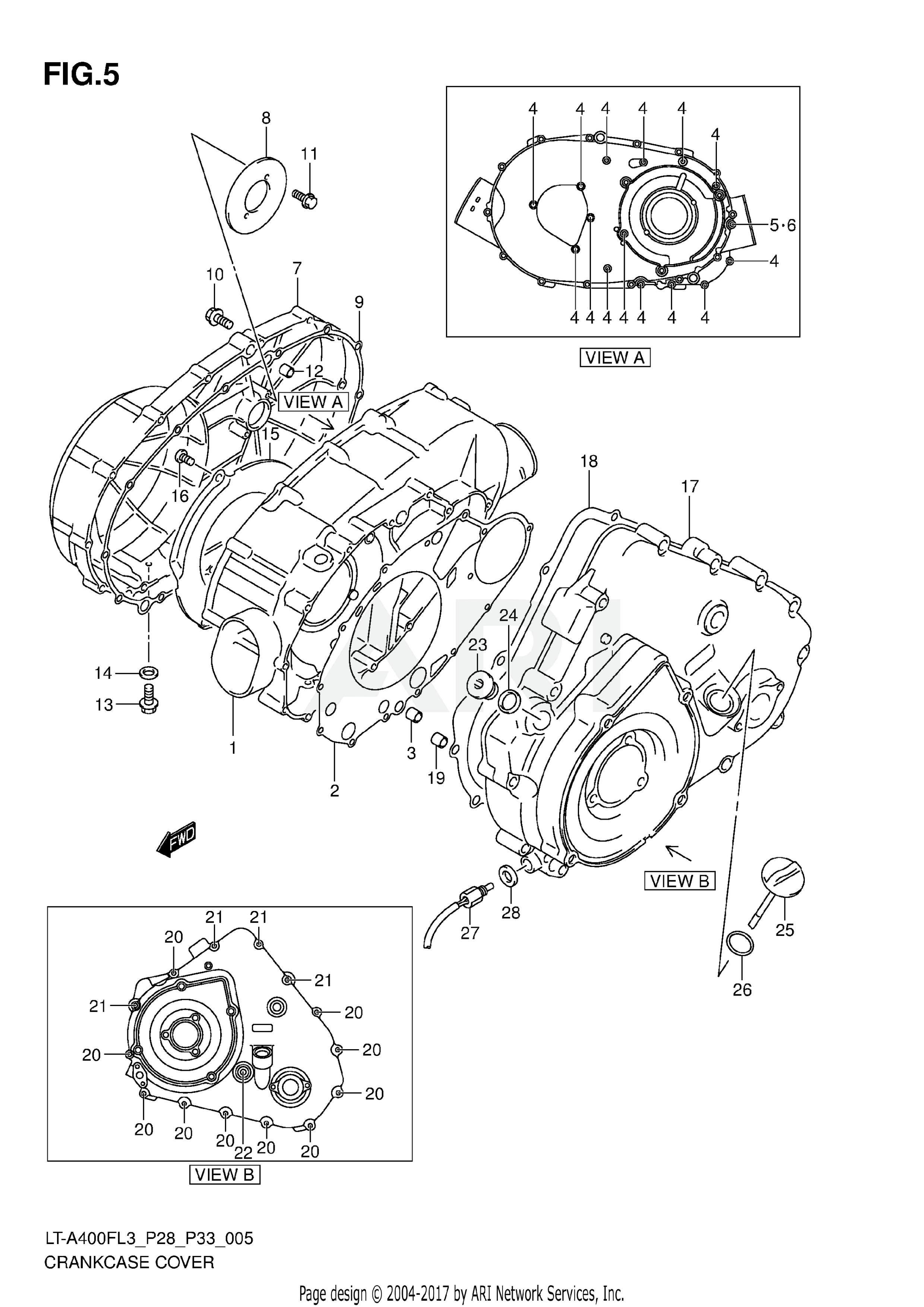 CRANKCASE COVER