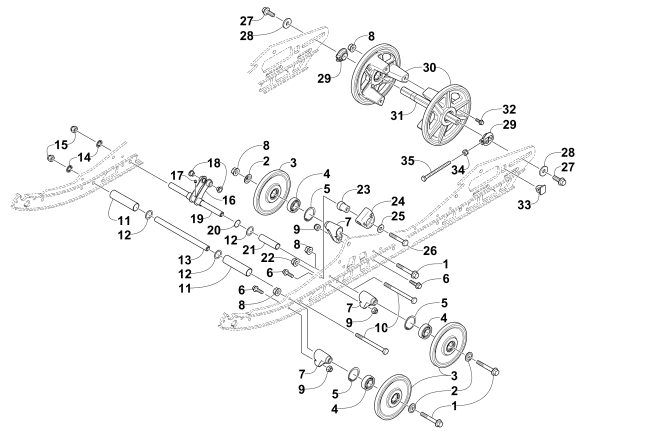 IDLER WHEEL ASSEMBLY