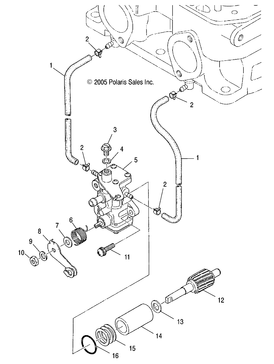 OIL PUMP - S06SU4BS (4997559755C11)