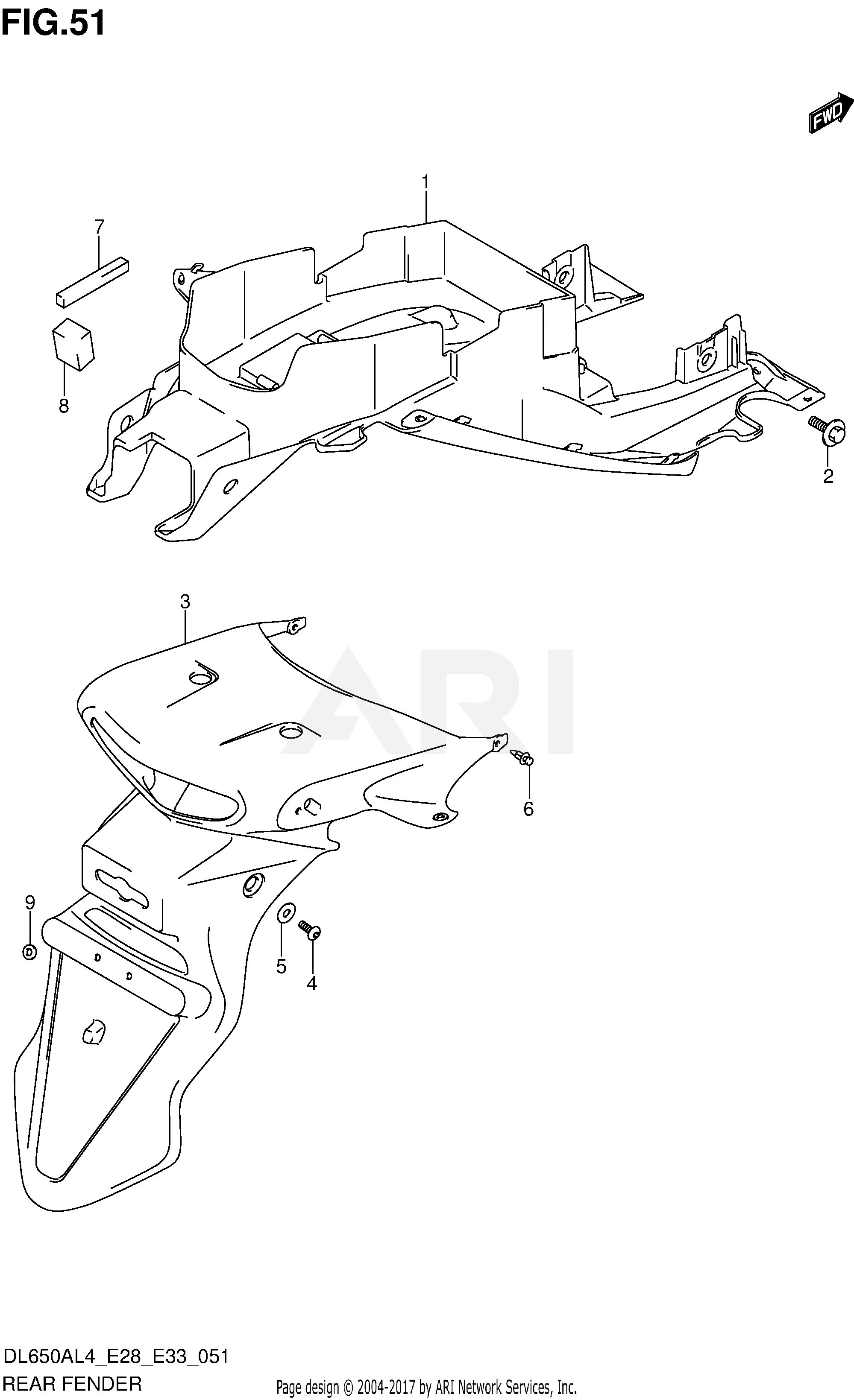 REAR FENDER