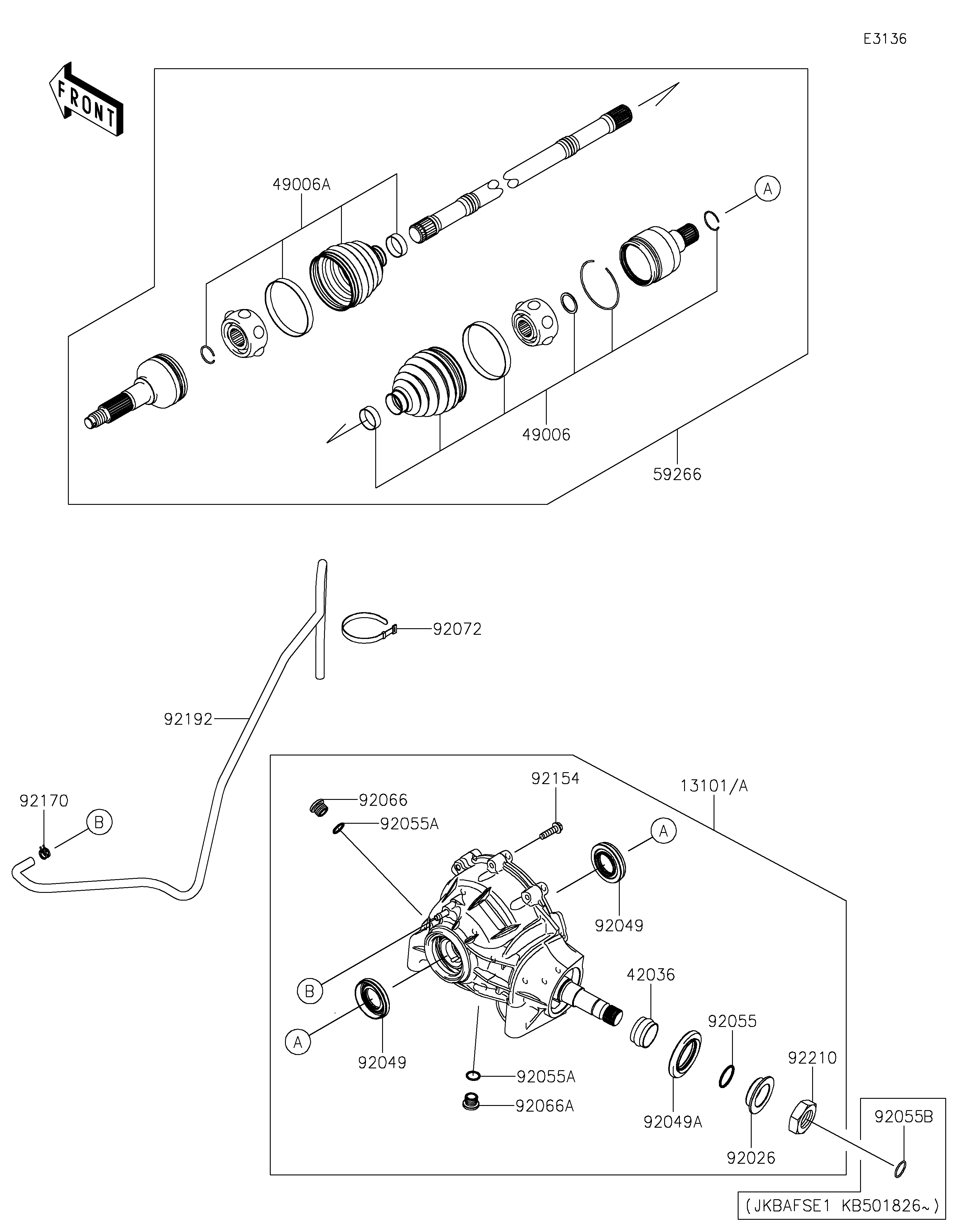 Drive Shaft-Front