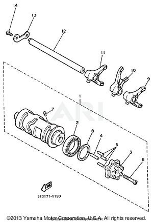 SHIFT CAM FORK