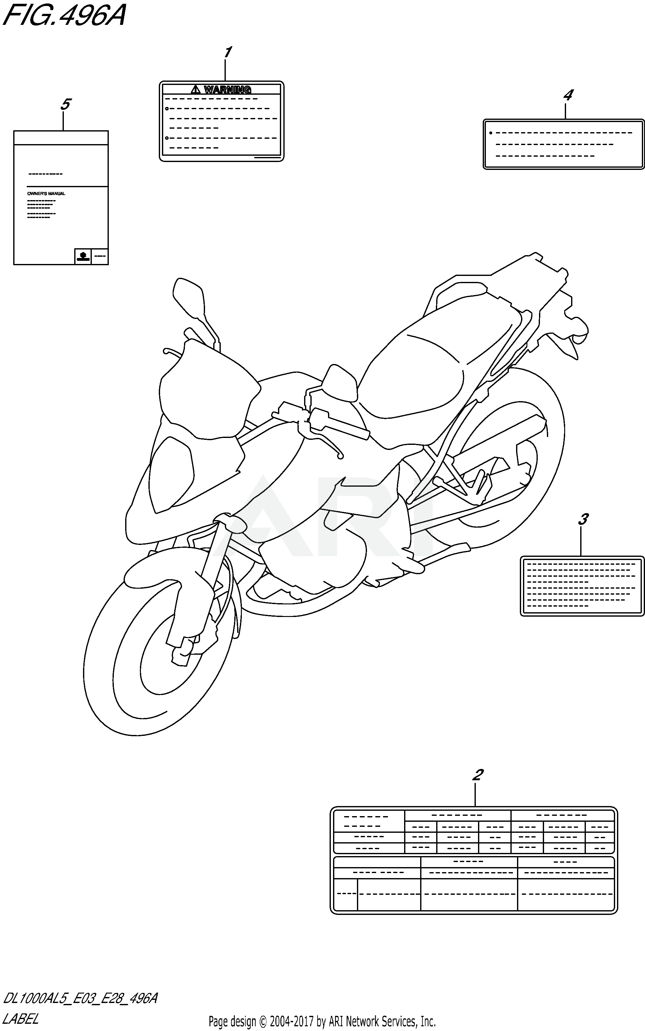 LABEL (DL1000AL5 E03)