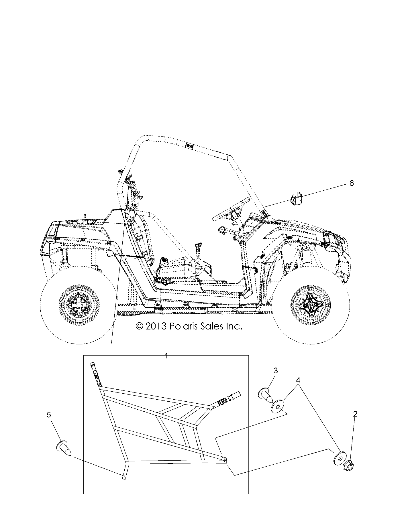 BODY, SIDE NETS - Z20CHA57K2 (49RGRNETS14RZR8SI)