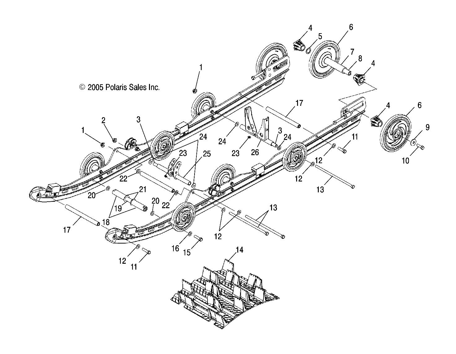 SUSPENSION - S06PS8DS/DSA (4997499749B09)