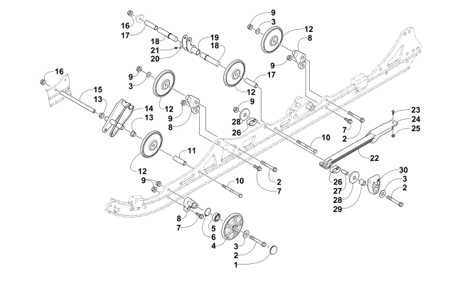 IDLER WHEEL ASSEMBLY