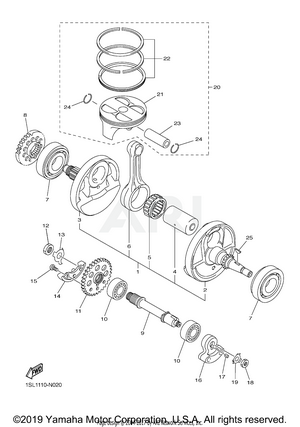 CRANKSHAFT PISTON