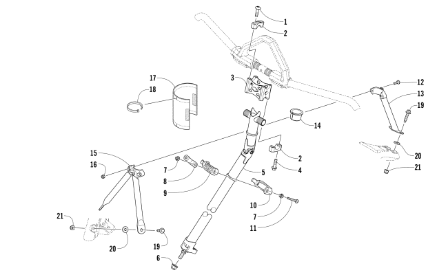 STEERING POST ASSEMBLY