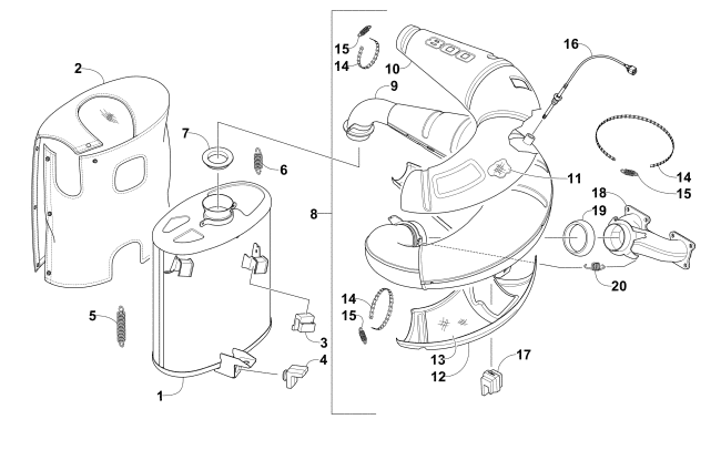 EXHAUST ASSEMBLY