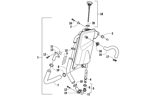 OIL TANK ASSEMBLY