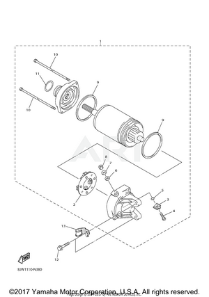 STARTING MOTOR