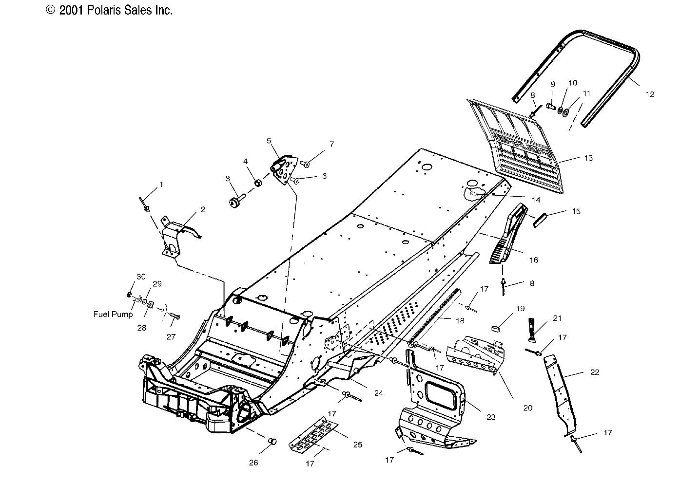 CHASSIS - S02NE8CS/S02NP8CS/CSA/CSB (4973467346A03)