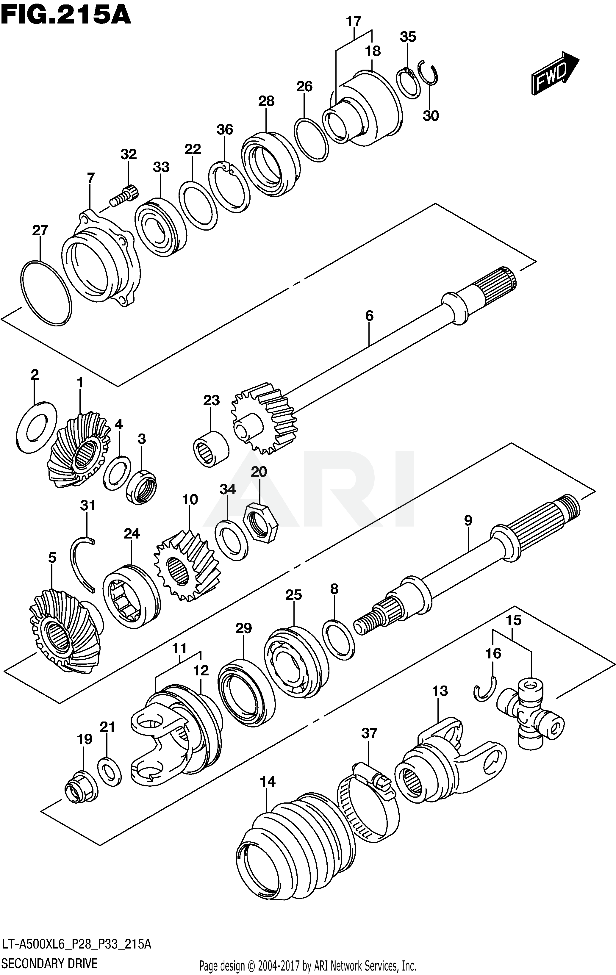 SECONDARY DRIVE