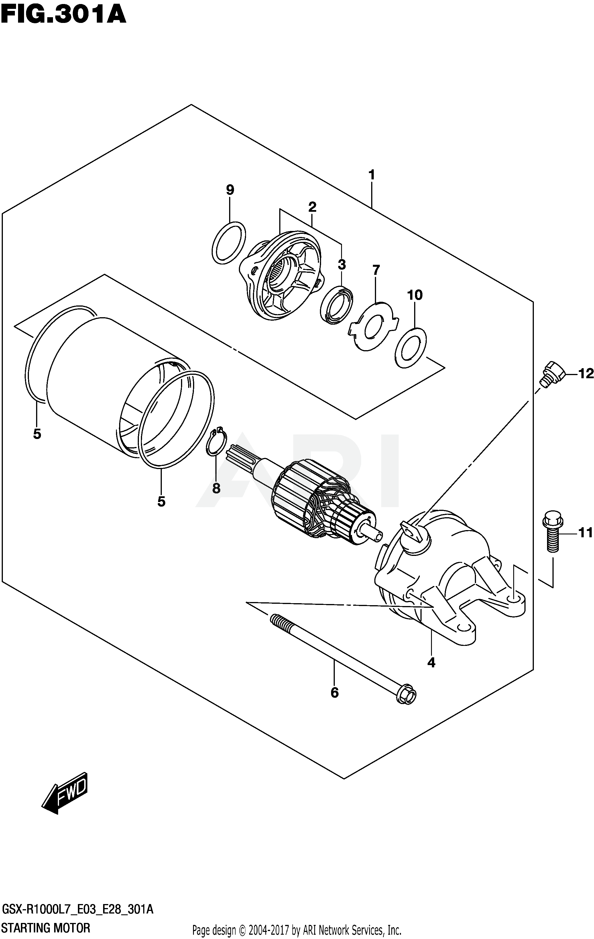 STARTING MOTOR