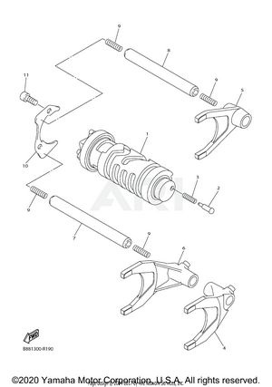 SHIFT CAM FORK