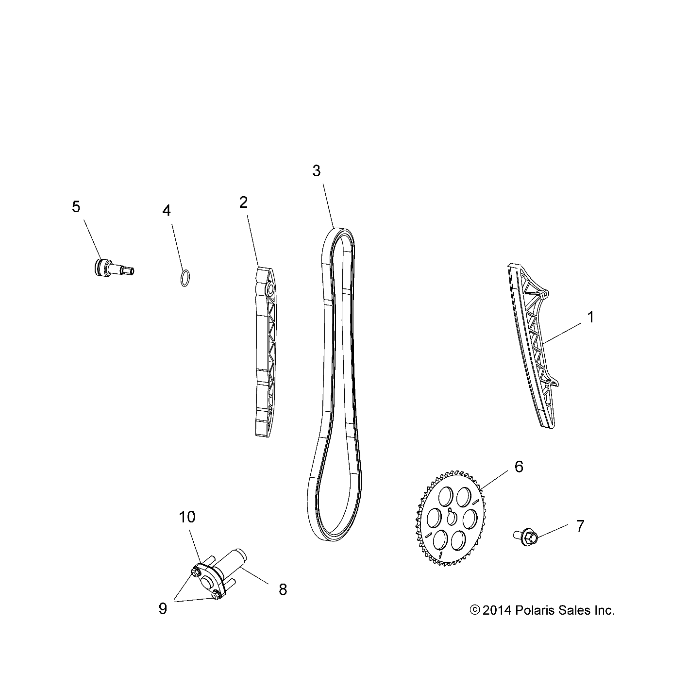 ENGINE, CAM CHAIN - A18SVS95FR