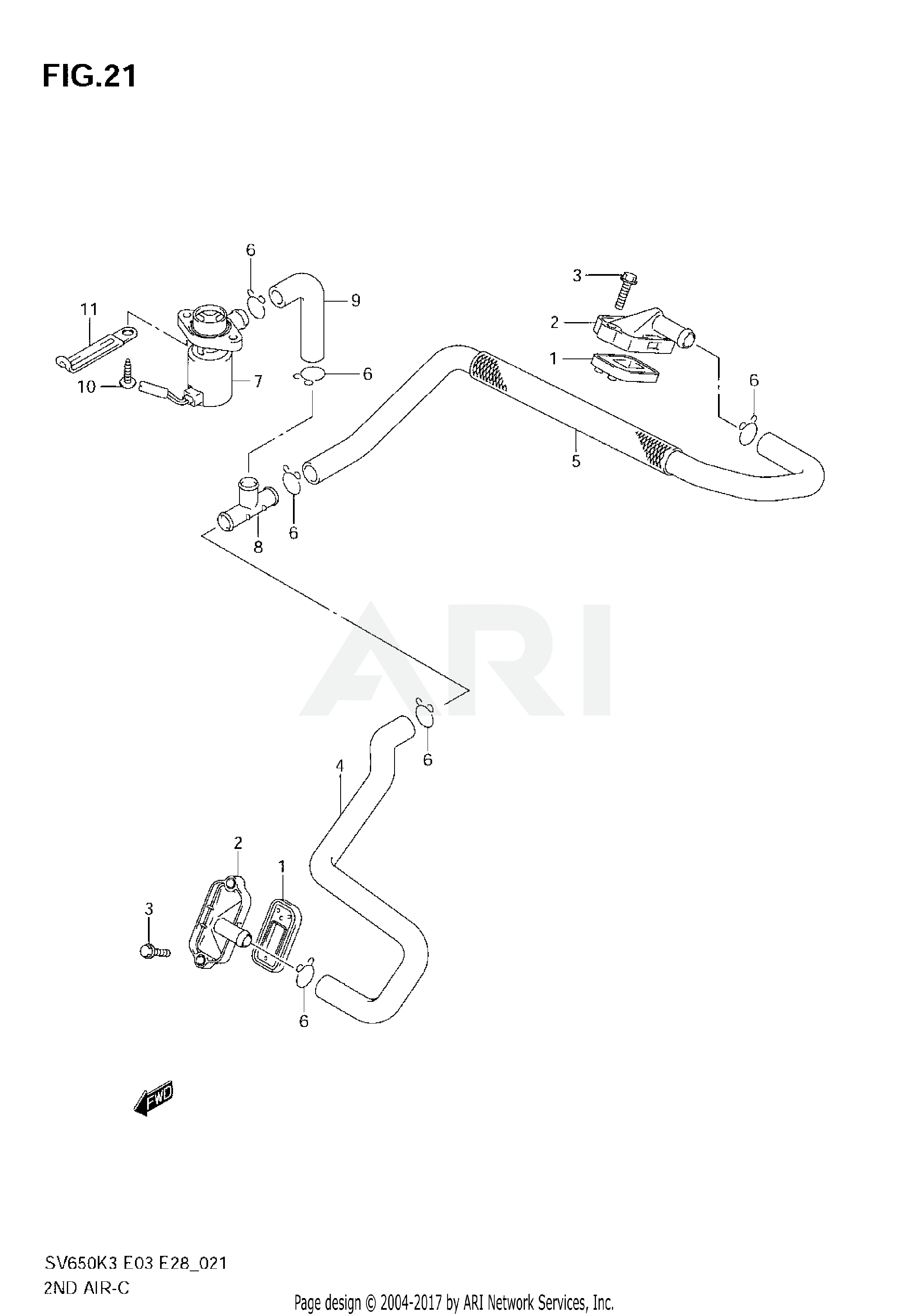 2ND AIR (MODEL K3/K4/K5/K6)