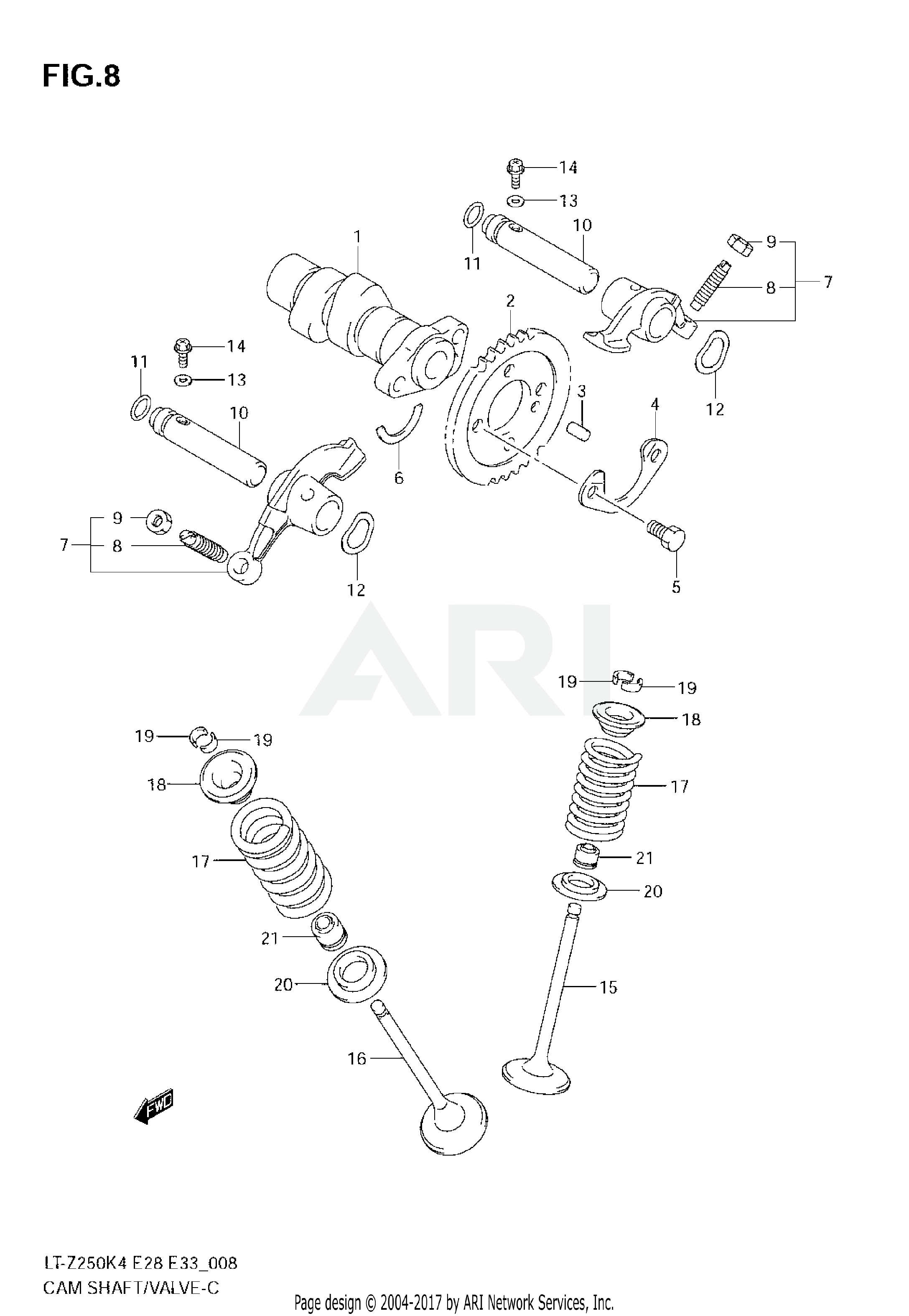 CAM SHAFT/VALVE