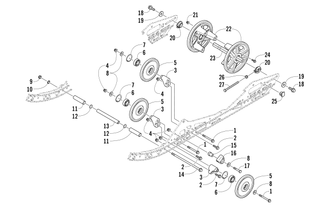 IDLER WHEEL ASSEMBLY