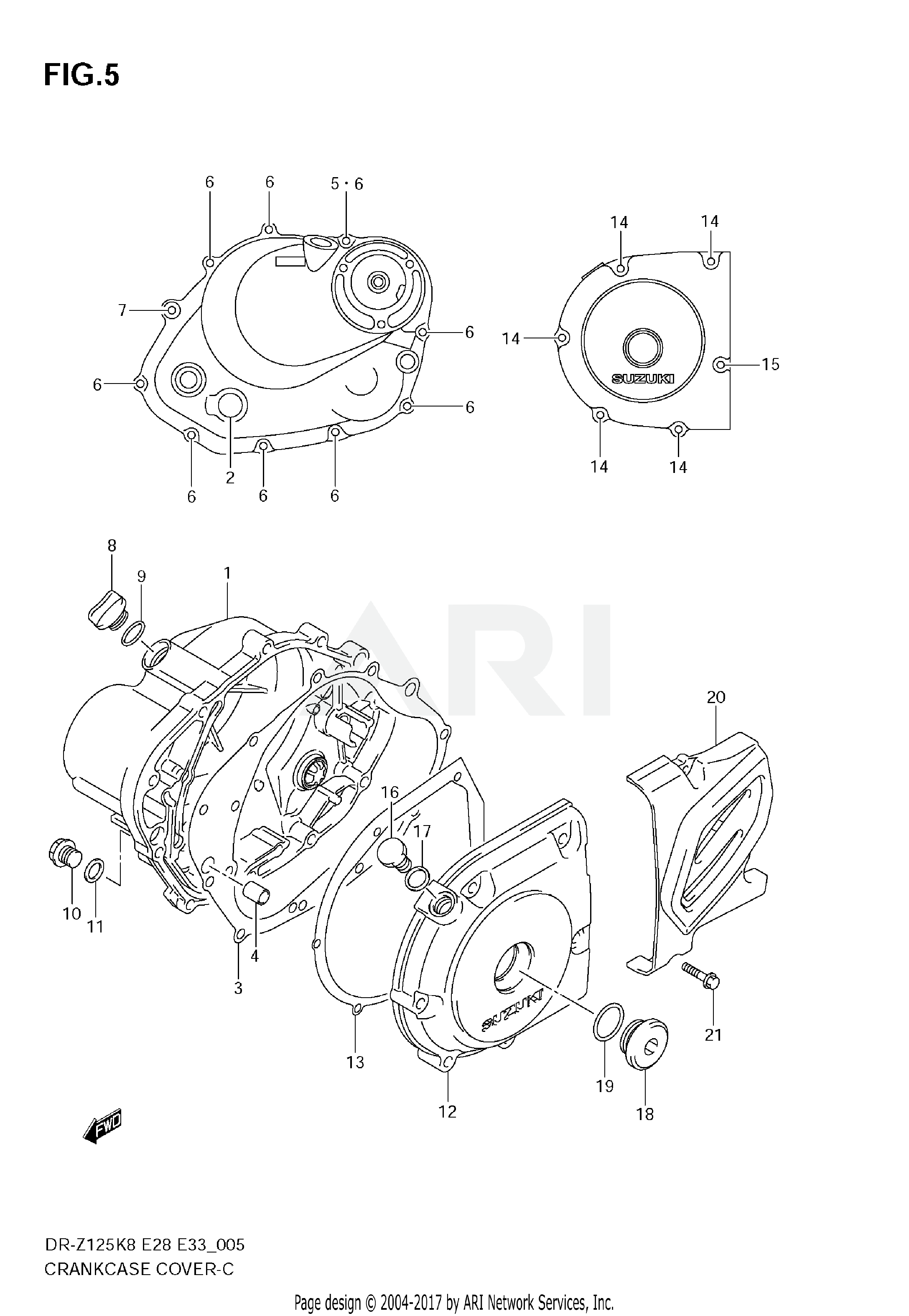 CRANKCASE COVER