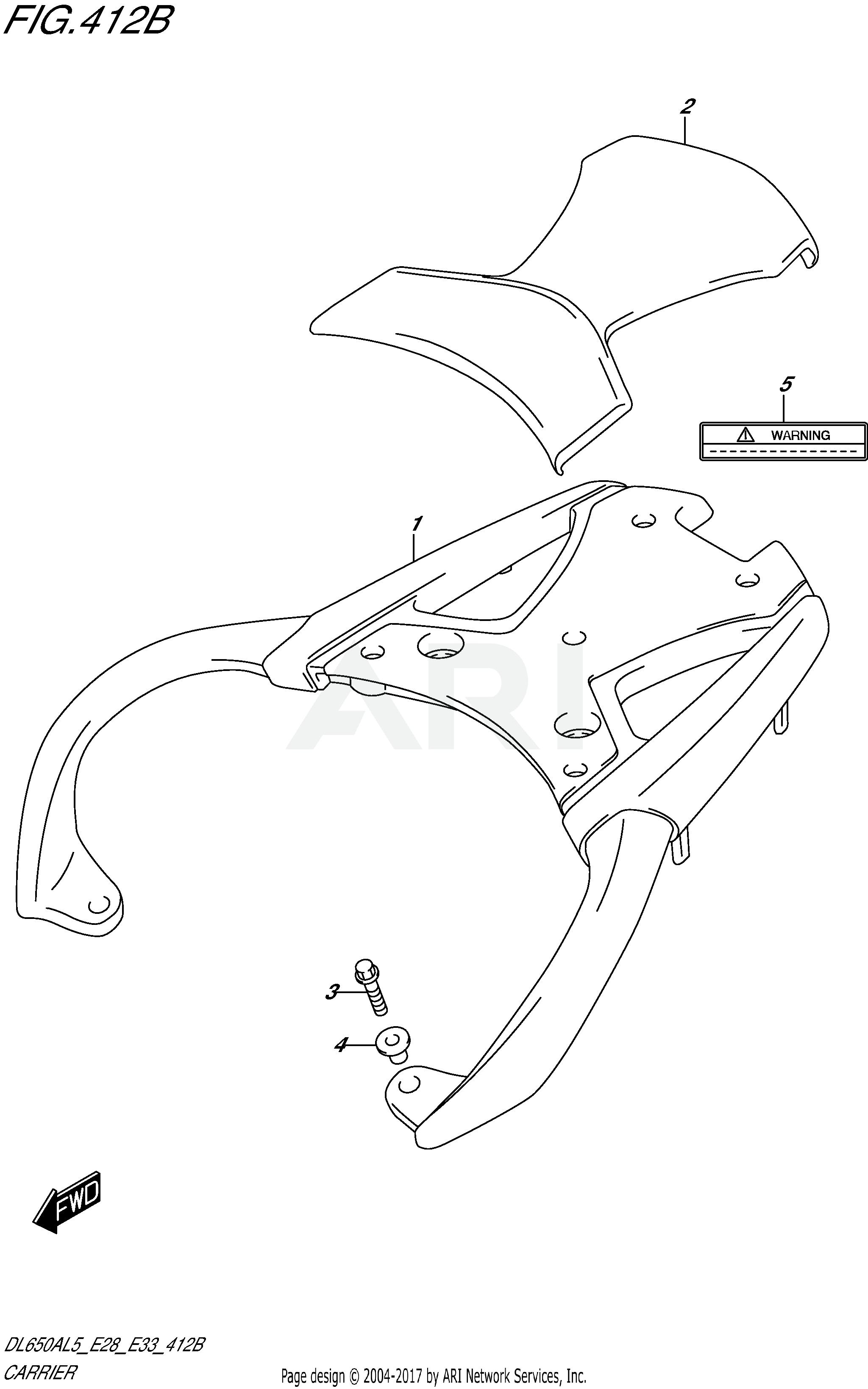 CARRIER (DL650AL5 E33)