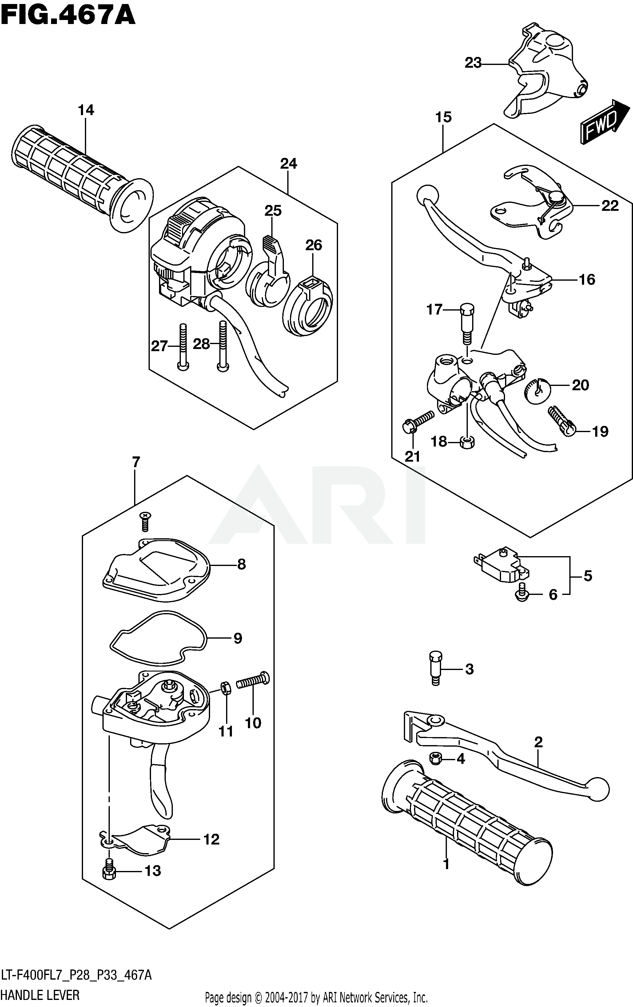 HANDLE LEVER