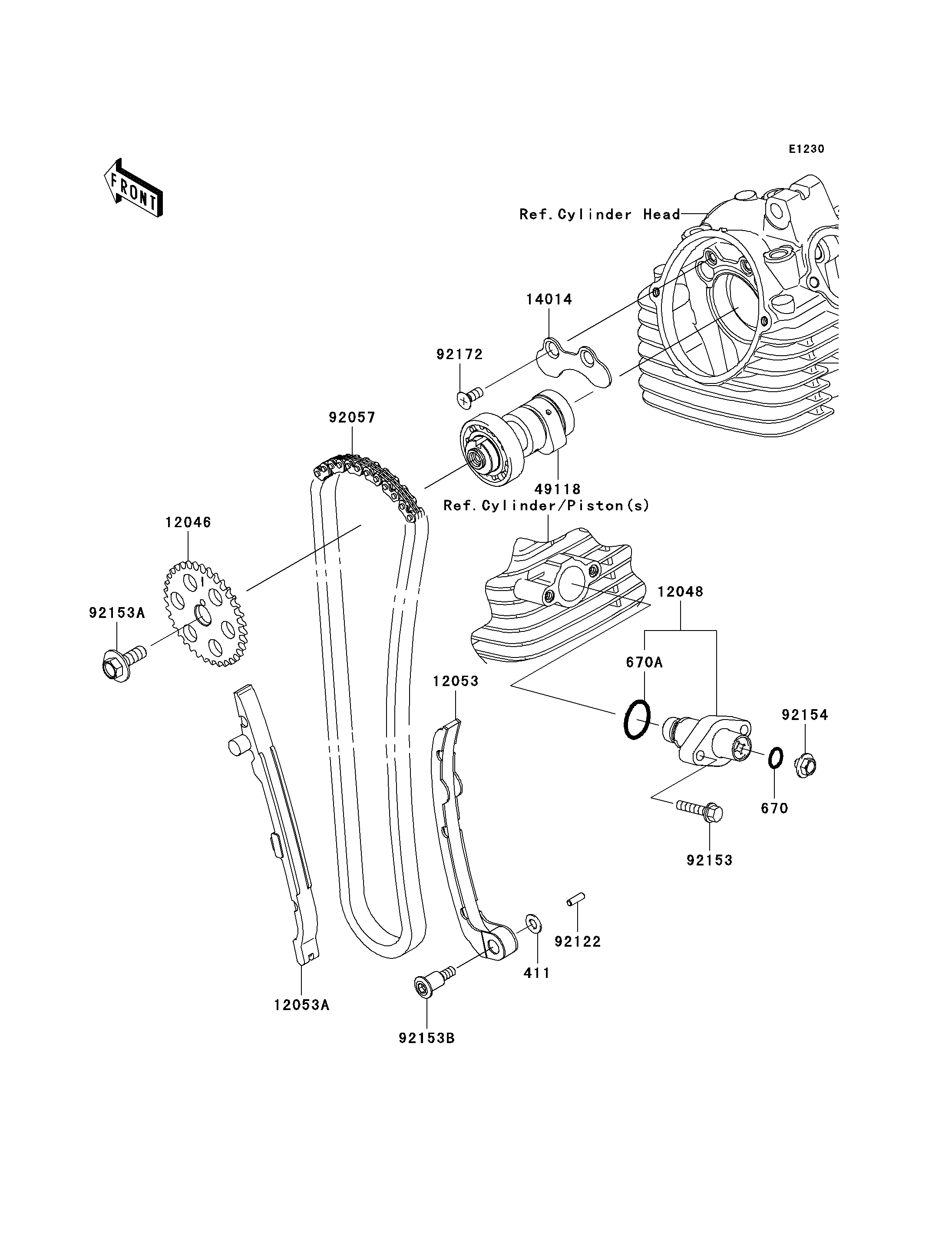 Camshaft(s)/Tensioner