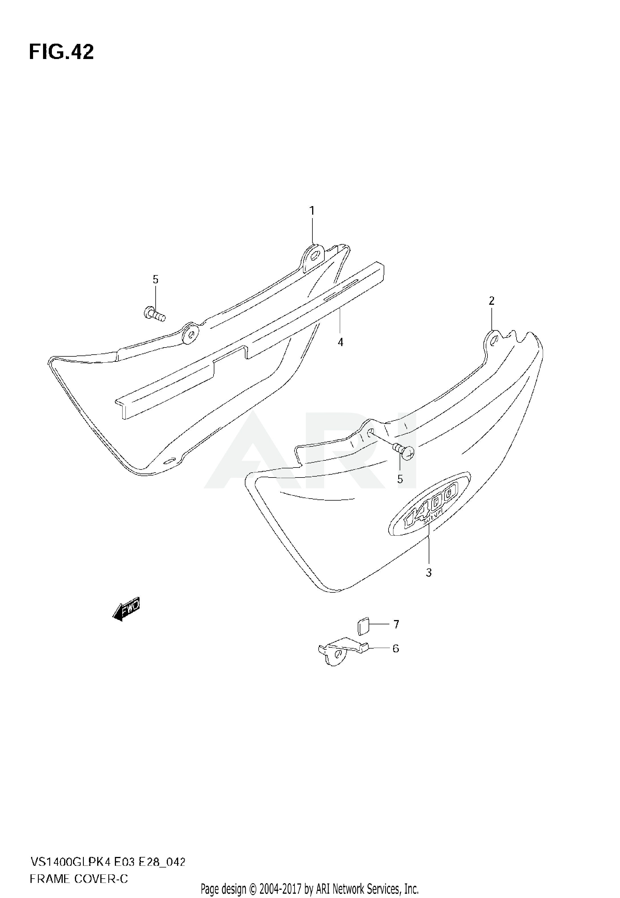 FRAME COVER (MODEL K4)