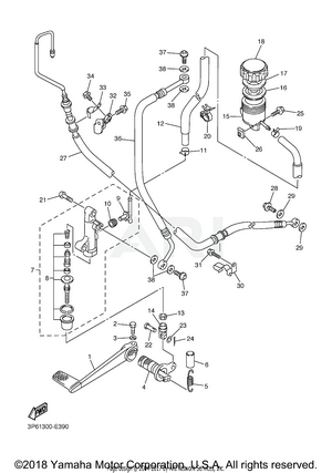 REAR MASTER CYLINDER