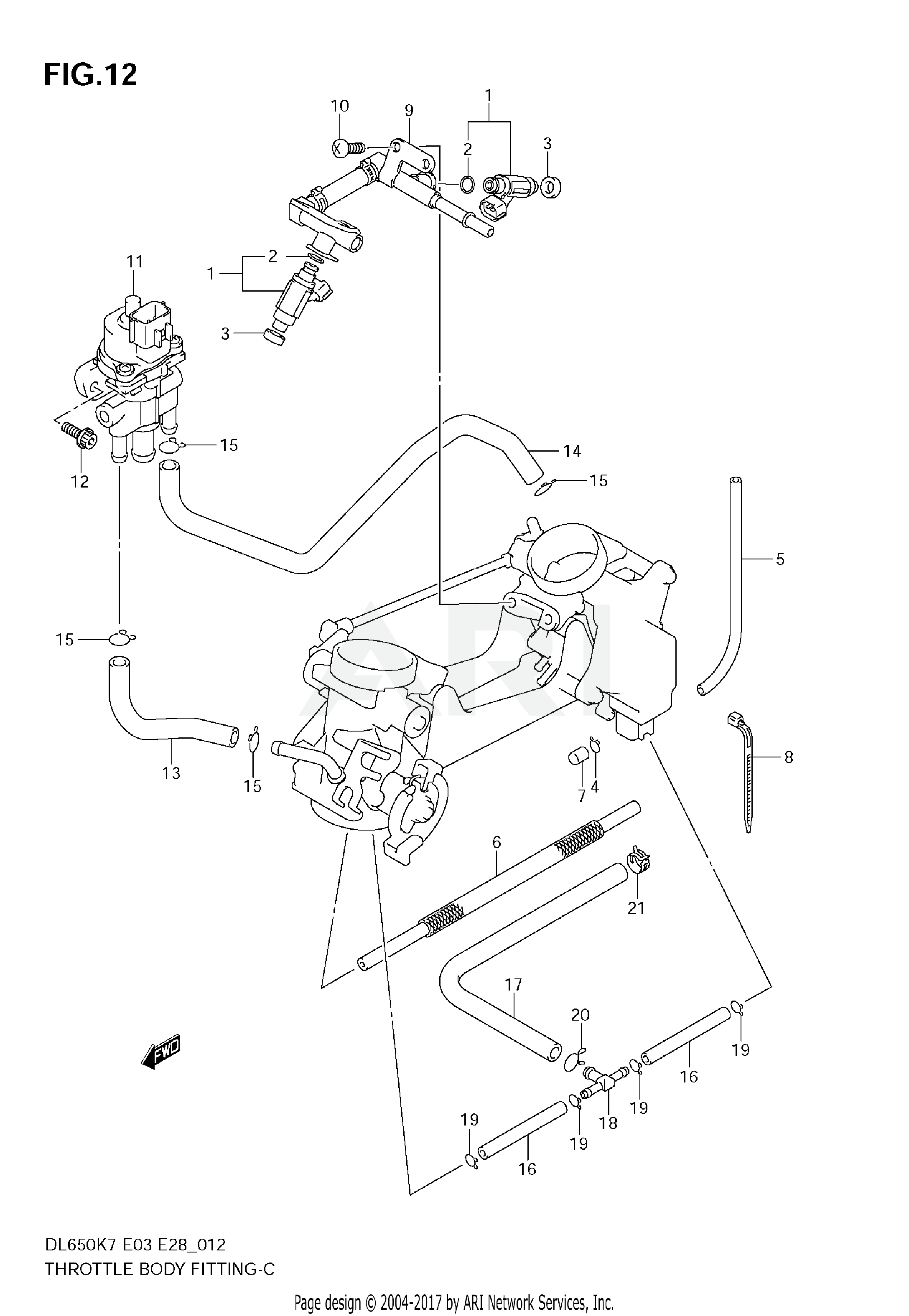 THROTTLE BODY FITTING