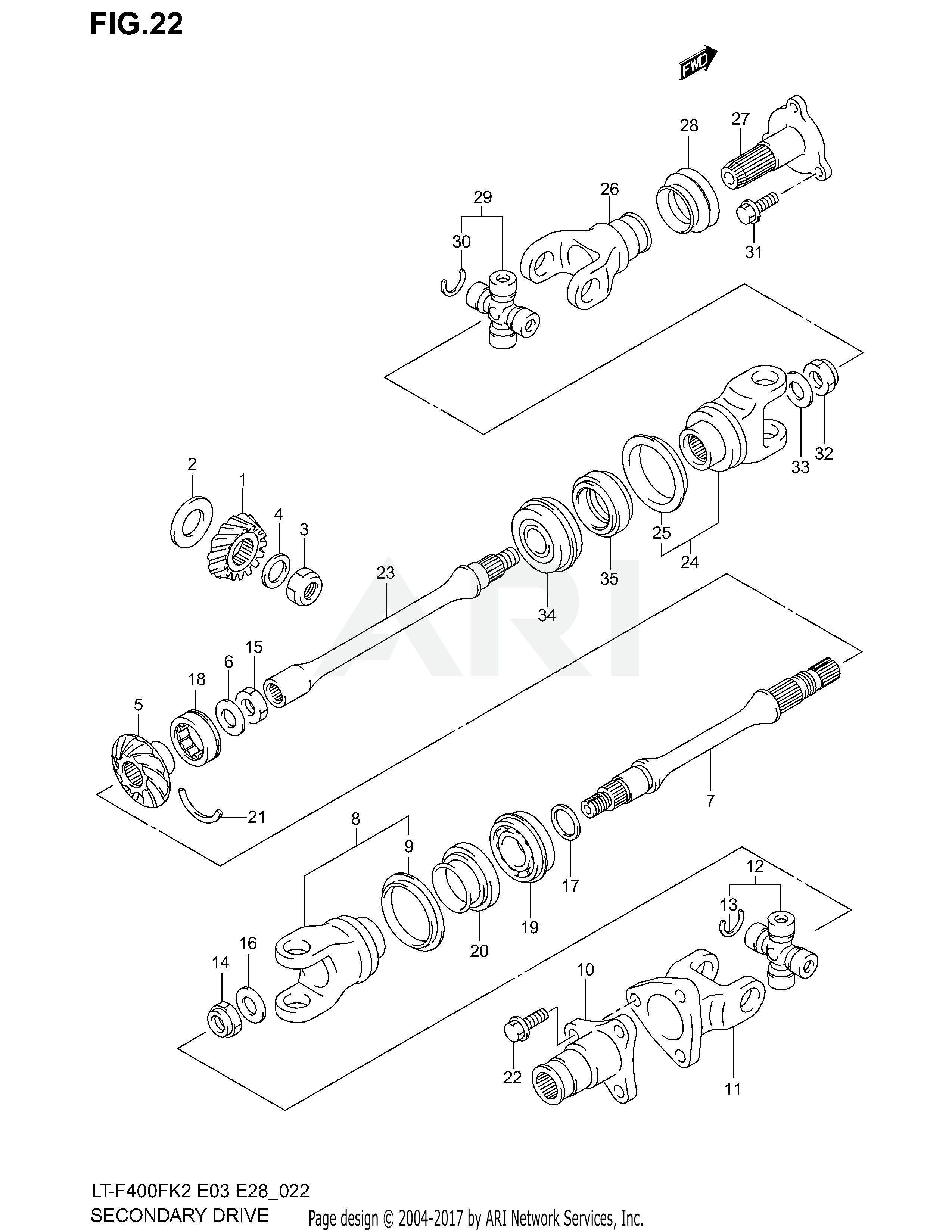 SECONDARY DRIVE