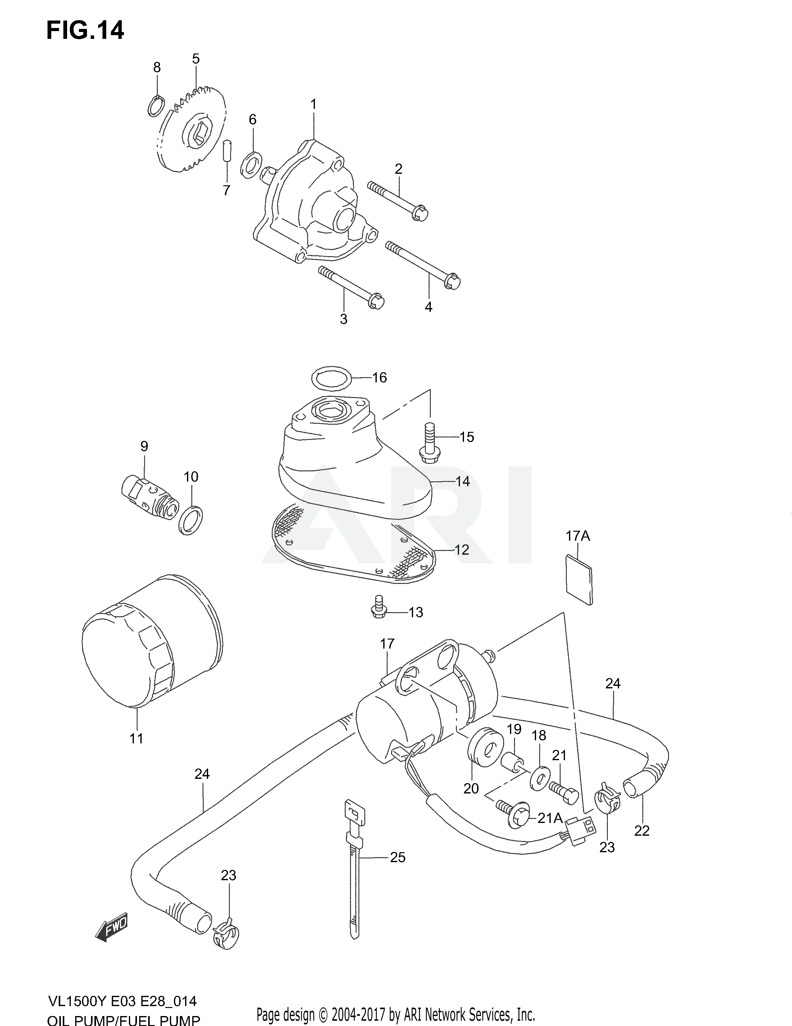 OIL PUMP/FUEL PUMP