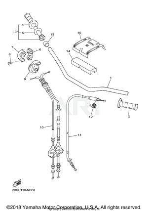 STEERING HANDLE CABLE