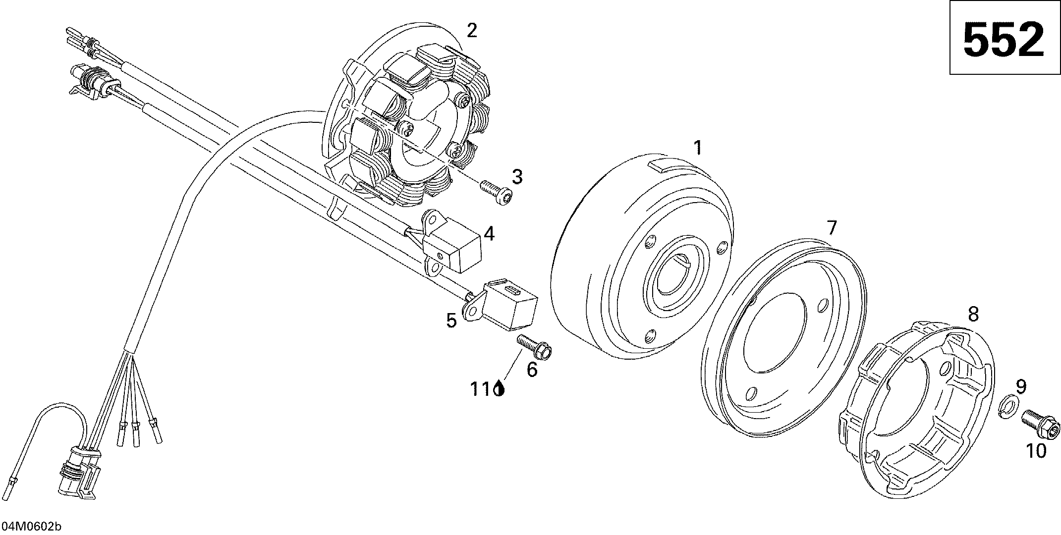 Magneto MX Z 552