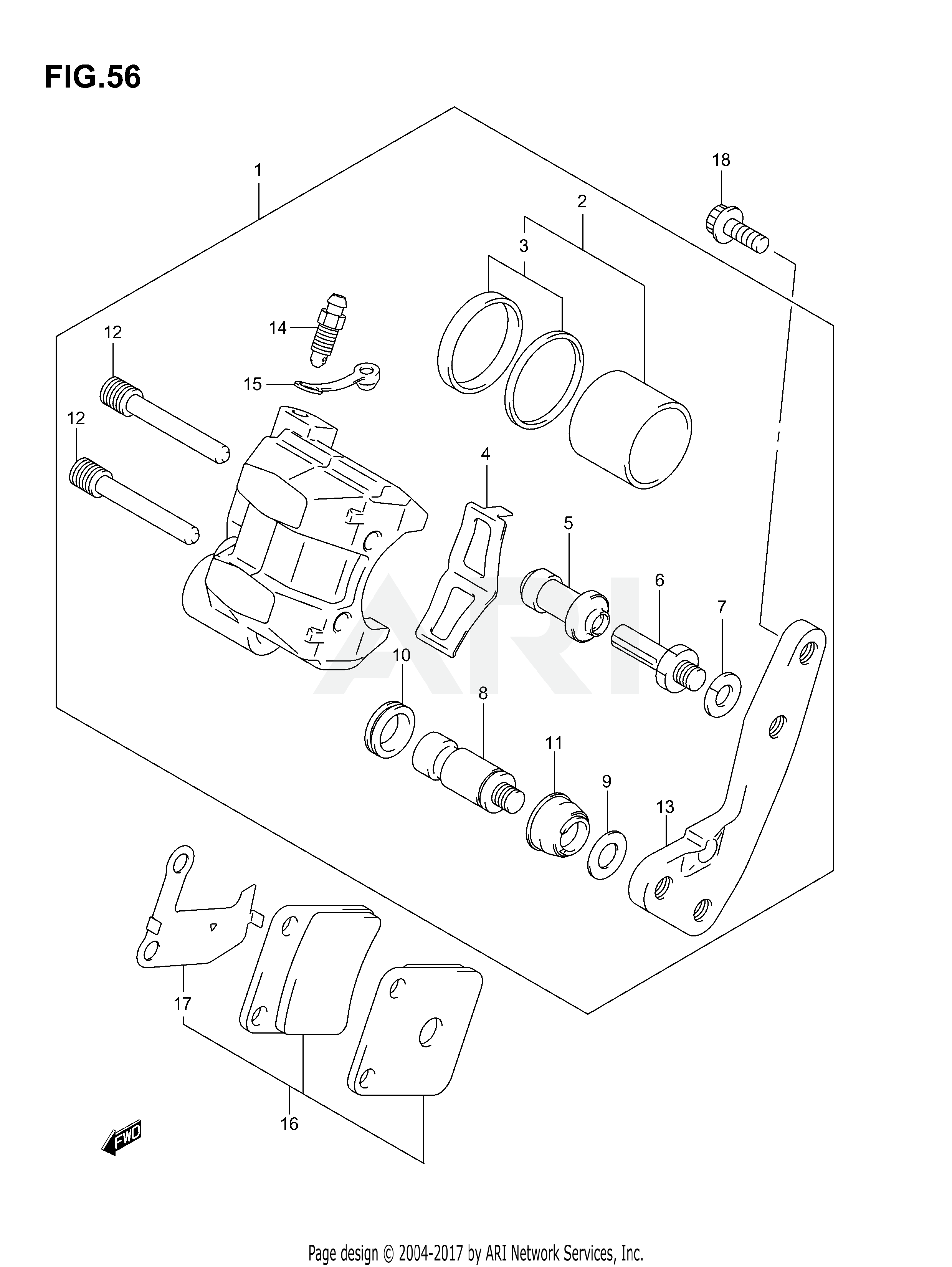 FRONT CALIPER