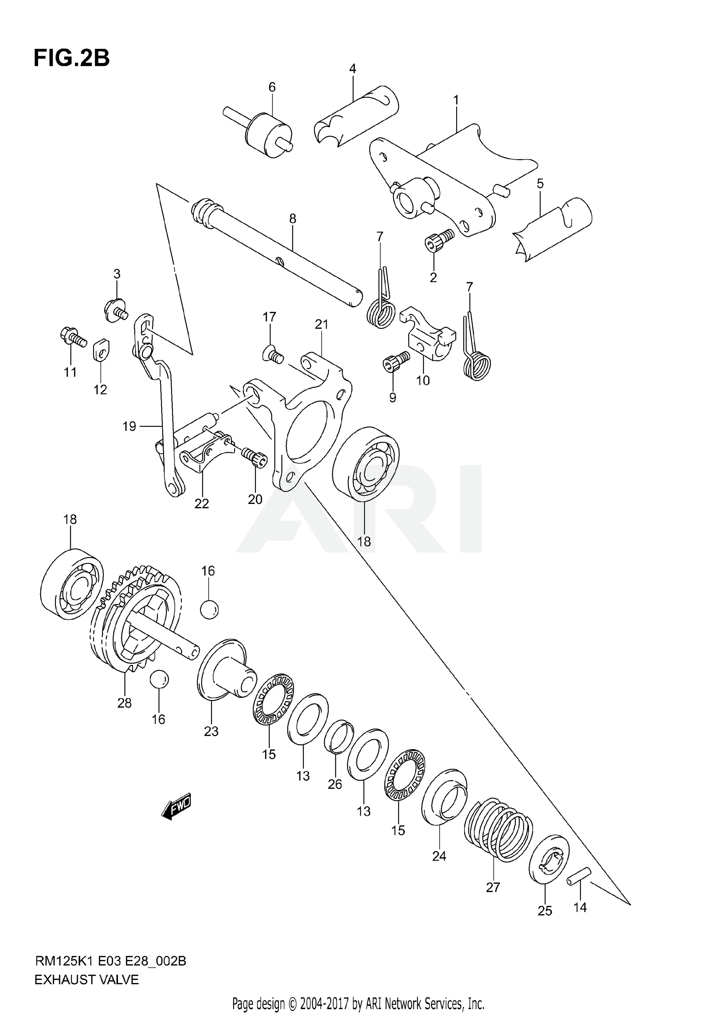 EXHAUST VALVE (MODEL K4/K5/K6)