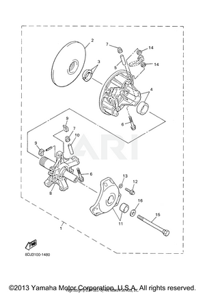 ALTERNATE CLUTCH REPAIR KIT