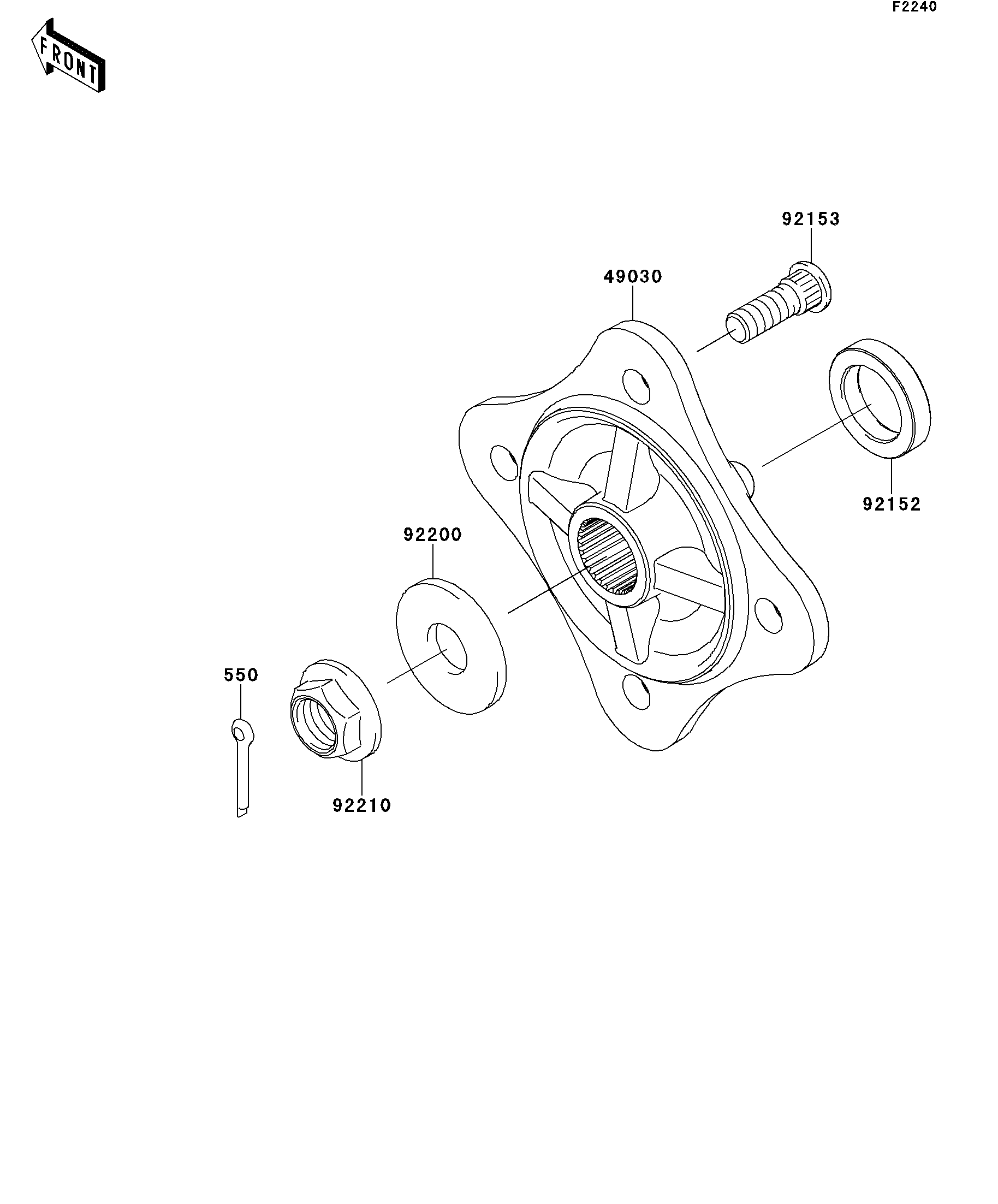 Rear Hubs/Brakes