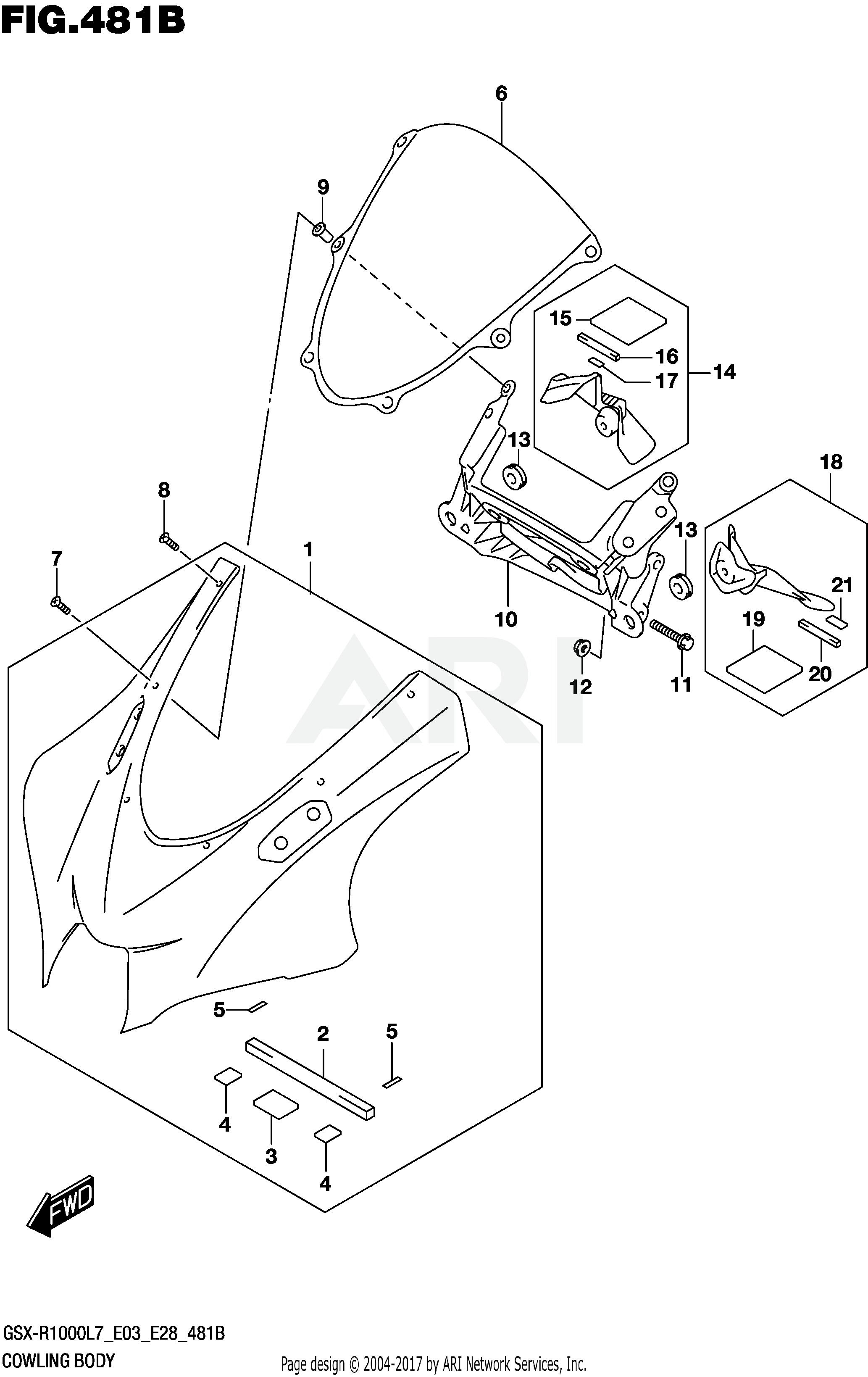 COWLING BODY (YKV,YVZ)